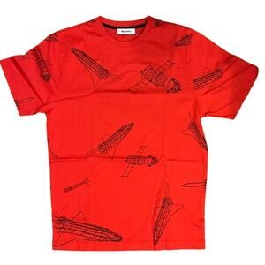 Tim Coppens T-Shirt Space Ship Shuttle Sattelite Rocket SpaceX S